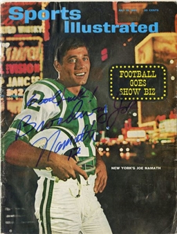 Joe Namath Signed Original 1965 Sports Illustrated Magazine